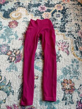 lululemon athletica Kids Magenta High-Rise Stretch Leggings